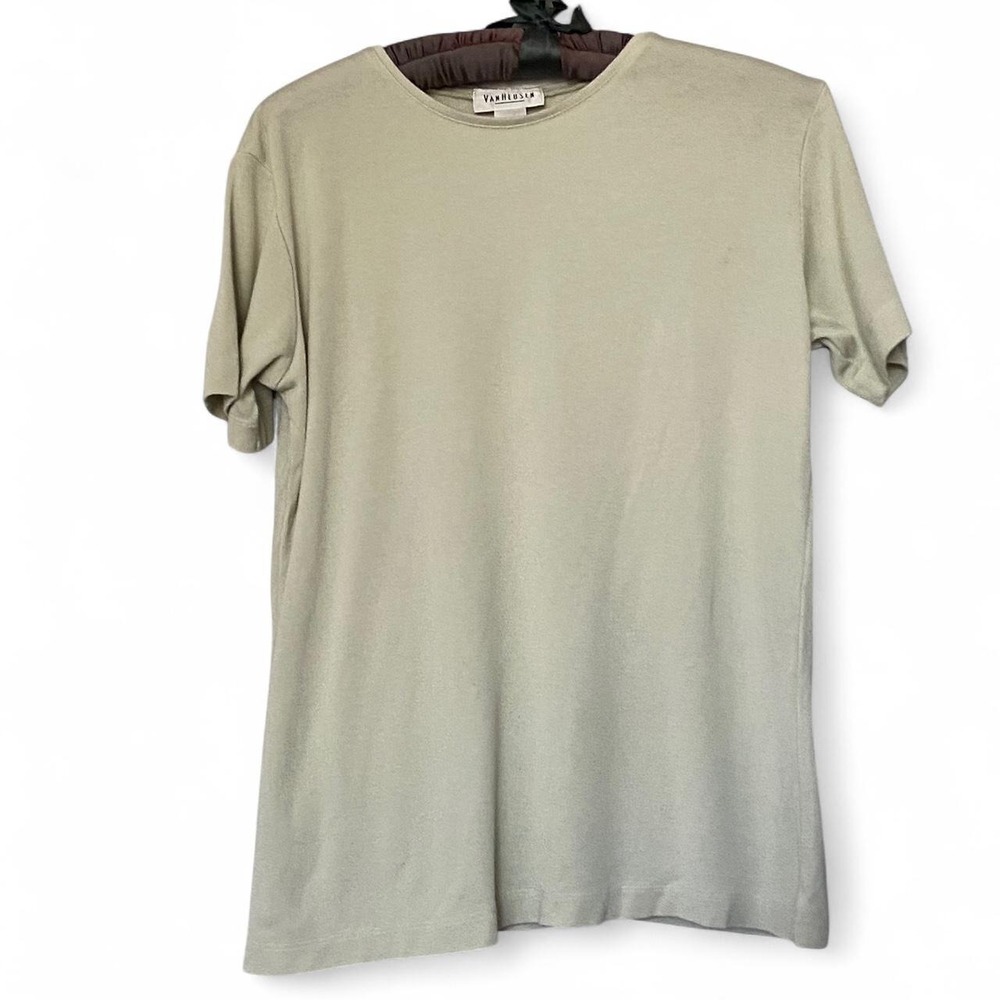 Van Heusen sea foam green t shirt